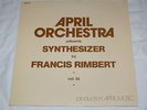 FRANCIS RIMBERT Synthesizer LP ? COSMIC SYNTH LIBRARY April Orchestra Vol.36