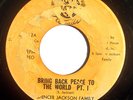 GOSPEL FUNK 45-SPENCER JACKSON FAMILY-PHARAOHS-BRING BACK PEACE TO THE WORLD on