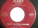 BLACK GOSPEL SOUL 45-CLEFS OF CAVALRY-JESUS WORKS A MIRACLE /WAIT A LITTLE LONGE