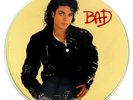 MICHAEL JACKSON MINT BAD LP PICTURE DISC YELLOW 200 ONLY 1987 VERY RARE LTD EPIC