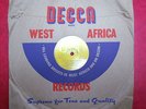 78rpm GHANA highlife 1950's BLACK BEATS Queen's visit (Elisabeth II) unsold copy