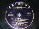 LEONA GABRIEL & ALPHONSO - Pas ni lagent - Antilles 78 tours / rpm Saturne