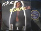 AC DC POWERAGE LP AUSTRALIAN Blue Label Alberts  BON SCOTT