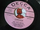CATS MEOW La La Lu / Confusion 1966 GREAT SHAKIN MOD GOGO GARAGE PSYCH 45 LISTEN