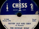 78 RPM RARE HOWLIN WOLF ON CHESS 1510  MUST SEE / VGVG+ PLAYS VG+ OR BETTER