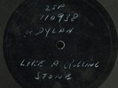 Bob Dylan   Like A Rolling Stone | Gates of Eden   acetate   rare find