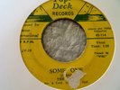 reggae ska 45 THE JETS  some one  HEAR rare top deck ORIG