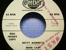 Ernie Cast - Betty Morretti & Cool It Baby - Rare 1958 Rock 'n Roll Promo 45
