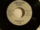 Very Rare Doo Wop 45 De Vaurs Where Are You Moon 105 Very Strong VG+ Listen