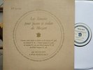 DF 123-124 KRAUS BOSKOWSKY LES SONATES POUR PIANO ET VIOLON DE MOZART RARE LP