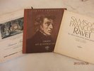 COLUMBIA ( 3 lps ) / RAVEL , LISZT , CHOPIN / SAMSON FRANCOIS / ANDRE CLUYTENS