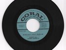 Rockabilly JOHNNY BURNETTE BLUES STAY AWAY FROM ME MIDNIGHT TRAIN CORAL Promo NM
