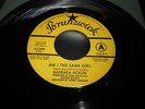 Barbara Acklin Am I the Same Girl yellow label promo Brunswick