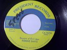 RONNIE  DAVIS - BEWARE OF EVIL MEN MONSTER ROOTS on  PRESIDENT LABEL CANADIAN 7