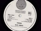 BLACK SABBATH Paranoid LP 1972 Reissue Small Spiral/Swirl Vertigo VG/EX RARE