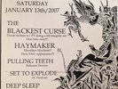 Integrity/Pulling Teeth Blackest Curse Live Lp Test Press /25 Converge A389 Dwid