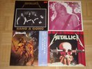 4 sehr seltene Metallica Live Lp´s ultra RARRR