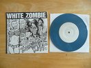 WHITE ZOMBIE GOD OF THUNDER THRUST ZOMBIE KISS BLUE MARBLE 7