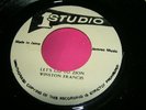 WINSTON FRANCIS 7'' LETS GO TO ZION STUDIO ONE JA TOP CONDITION KILLER ROOTS