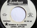 * JANIS JOPLIN & BIG BROTHER HOLDING CO Women is Losers RARE PSYCH ROCK 45 Hear 