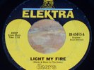 The Doors-Light My Fire/The Crystal Ship Elektra EK-45615 45 rare first label