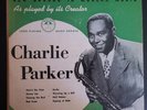 RARE 10 INCH JAZZ LP- CHARLIE PARKER