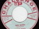 ROCKABILLY HUELYN DUVALL *TEEN QUEEN/ COMIN' OR GOIN'* 1957 CHALLENGE