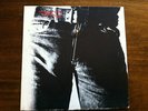 The Rolling Stones  Sticky Fingers Vinyl Warhol Metal Zipper, Like New Pristine
