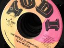Lavel Moore 45 The world is changing EX/- HEAR IT YODI NORTHERN SOUL SCARCE 1972