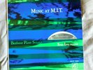 Music At M.I.T. Beethoven Piano Sonatas Featuring Ernst Levy Record LP