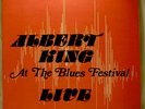ALBERT KING At The Blues Festival Live (IN MEMPHIS) BLUES LP Rare Private Press