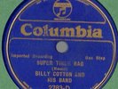 Super Tiger Rag, Billy Cotton, Joe Venuti Orch Blue Wax Columbia 2783 78 rpm