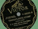 E C Cobb & Corn-Eaters Barrell House & Transatlantic Stomp Victor 38023 78 rpm