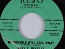 Black Gospel 45 MARY HUGULEY My Trouble Will Roll Away REJO HEAR