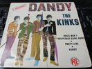 THE KINKS with RAY and DAVE DAVIES 45 DANDY RARE FRENCH EP with PS