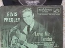 Elvis Presley-Love Me Tender-HTF USA 45+RARER GREEN PS