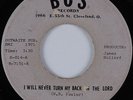 Deep Soul Gospel 45 CAPITALAIRS I Will Never Turn My Back On The Lord BOS HEAR