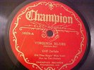 Cliff Carlisle - Virginia Blues - Champion 16028 - SOUNDS GOOD - 1930