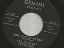 NEW BREED NORTHERN bw DOOWOP--TWISTERS--RUN LITTLE SHEBA--HEAR BOTH--1961 GEMINI