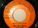 The Bel-Larks, Ransom Records, Satisfied/A Million & One Dreams 45, R&B Soul NOR