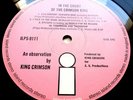 KING CRIMSON In The Court Of The Crimson King 1970 UK ISLAND