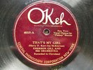 EMERSON GILL & HIS ORCH. 'THAT'S MY GIRL' OKEH 40315 REC. CLEVELAND OHIO 1925