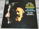 sample copy 4LP SMA BRAHMS 4 SYMPHONIES SIR JOHN BARBIROLLI VIENNA PHILHARMONIC