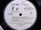 BEACH BOYS PET SOUNDS ULTRA-RARE MONO WHITE LABEL PROMO LP 1A/1A w/PROMO INSERT