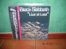 BLACK SABBATH - LIVE AT LAST LP  & GREAT JAPANESE COLLECTOR + OBI 