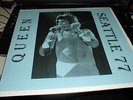 QUEEN  LP LIVE IN SEATTLE 1977 ,WHITE LABEL.100 ONLY.NR MINT DOUBLE LP