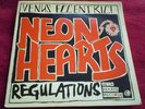 NEON HEARTS Venus Eccentric ORIG 1977 UK 45 w/Oversize Sleeve EX/EX Punk KBD