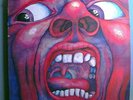 KING CRIMSON IN THE COURT OF RARE ORIG'69 ATLANTIC WHITE LABEL PROMO LP wSTICKER