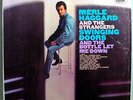 MERLE HAGGARD & STRANGERS SWINGING DOORS RARE ORIG '66 CAPITOL STEREO LP wSHRINK