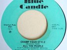 All the People - Cramp Your Style   Classic 70s Funk 45 on Blue Candle / UBB